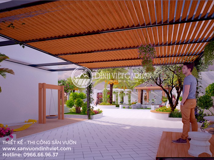 Thiết kế biệt thự vườn đẹp Thiết kế biệt thự vườn đẹp