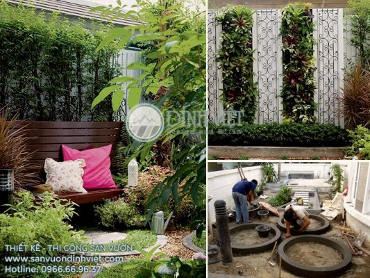 Thi công biệt thự đẹp hồ nước