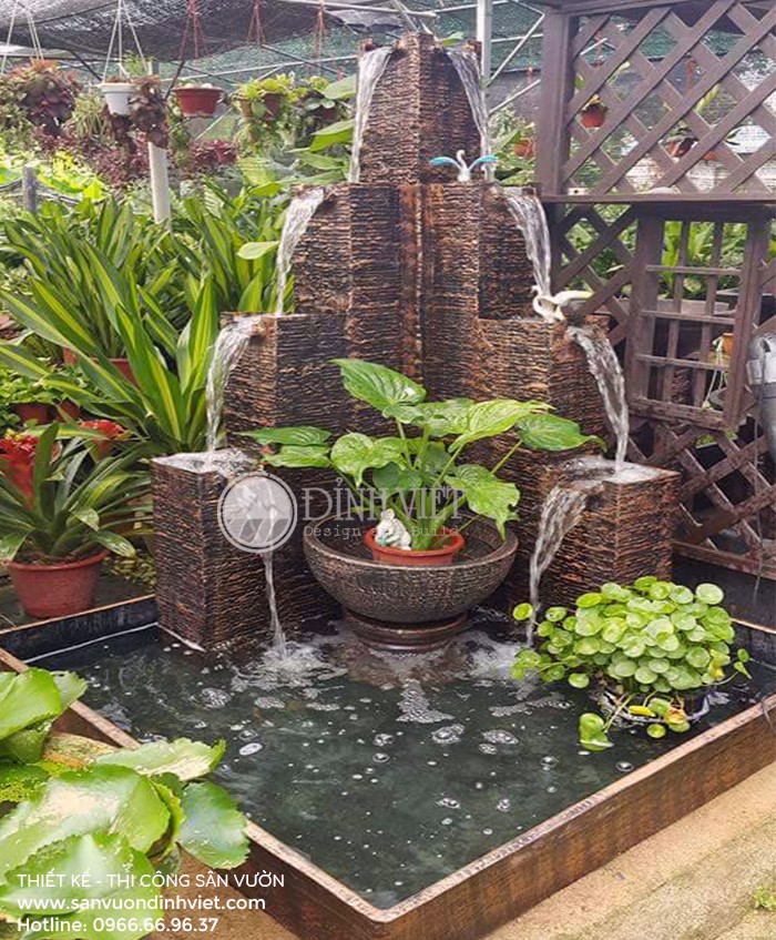Tiểu cảnh nước Tiểu cảnh nước
