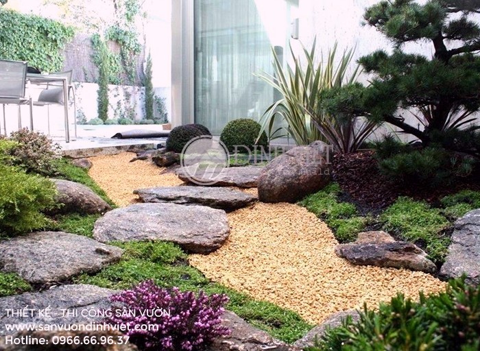 Tiểu cảnh sân vườn cho nhà vườn Tiểu cảnh sân vườn cho nhà vườn
