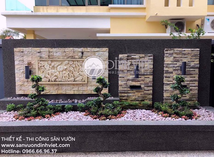 Tiểu cảnh tường đẹp Tiểu cảnh tường đẹp